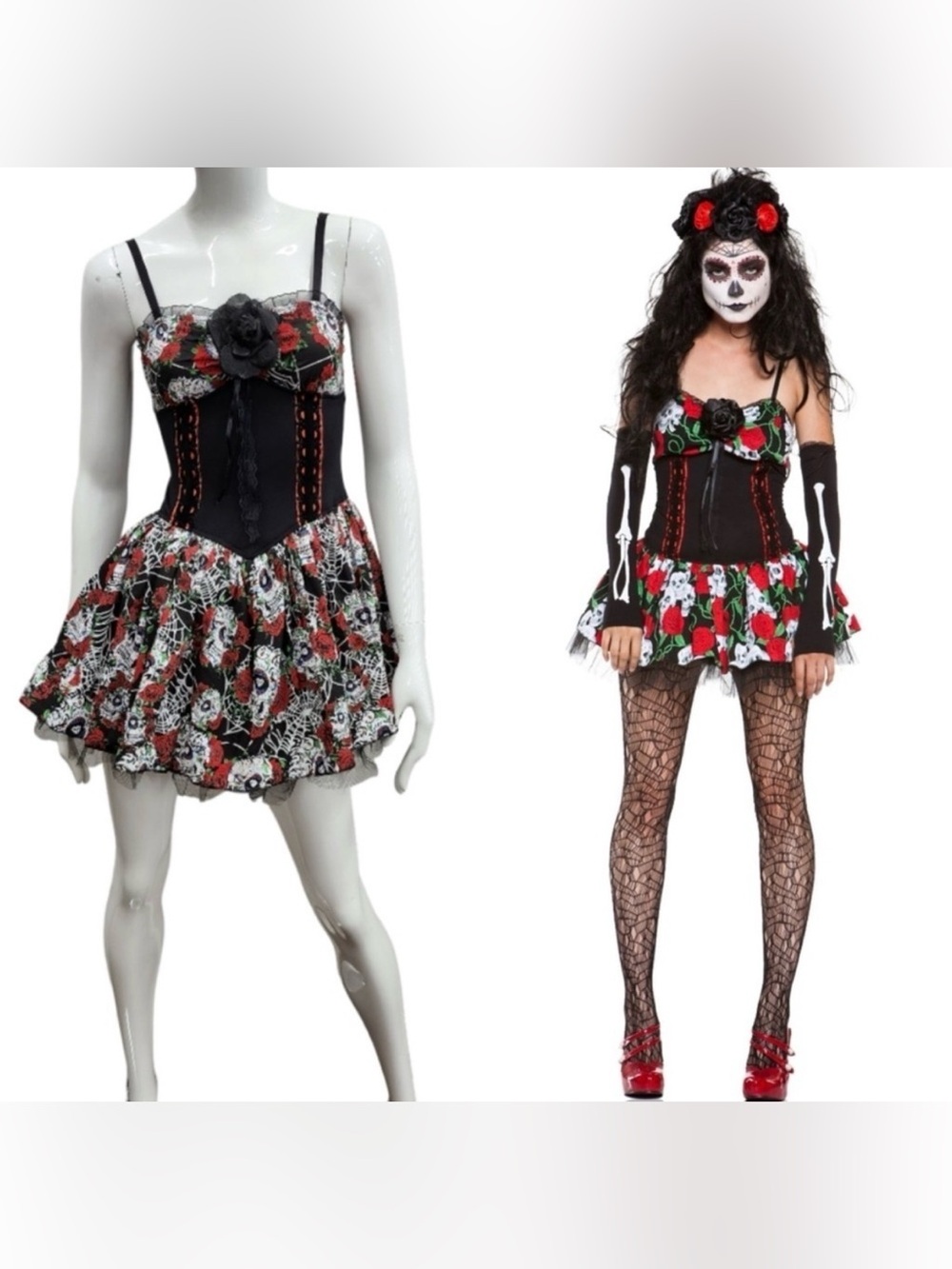 Day Of The Dead Costume Dress